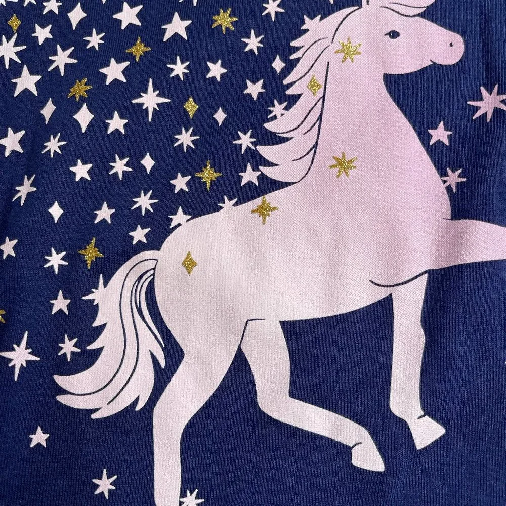 NWT 10 14 12 8 unicorn woke up magical pajamas easter carters christmas horse - Picture 7 of 9